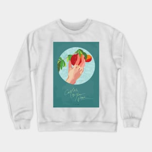 Call me by your name - Peach Crewneck Sweatshirt